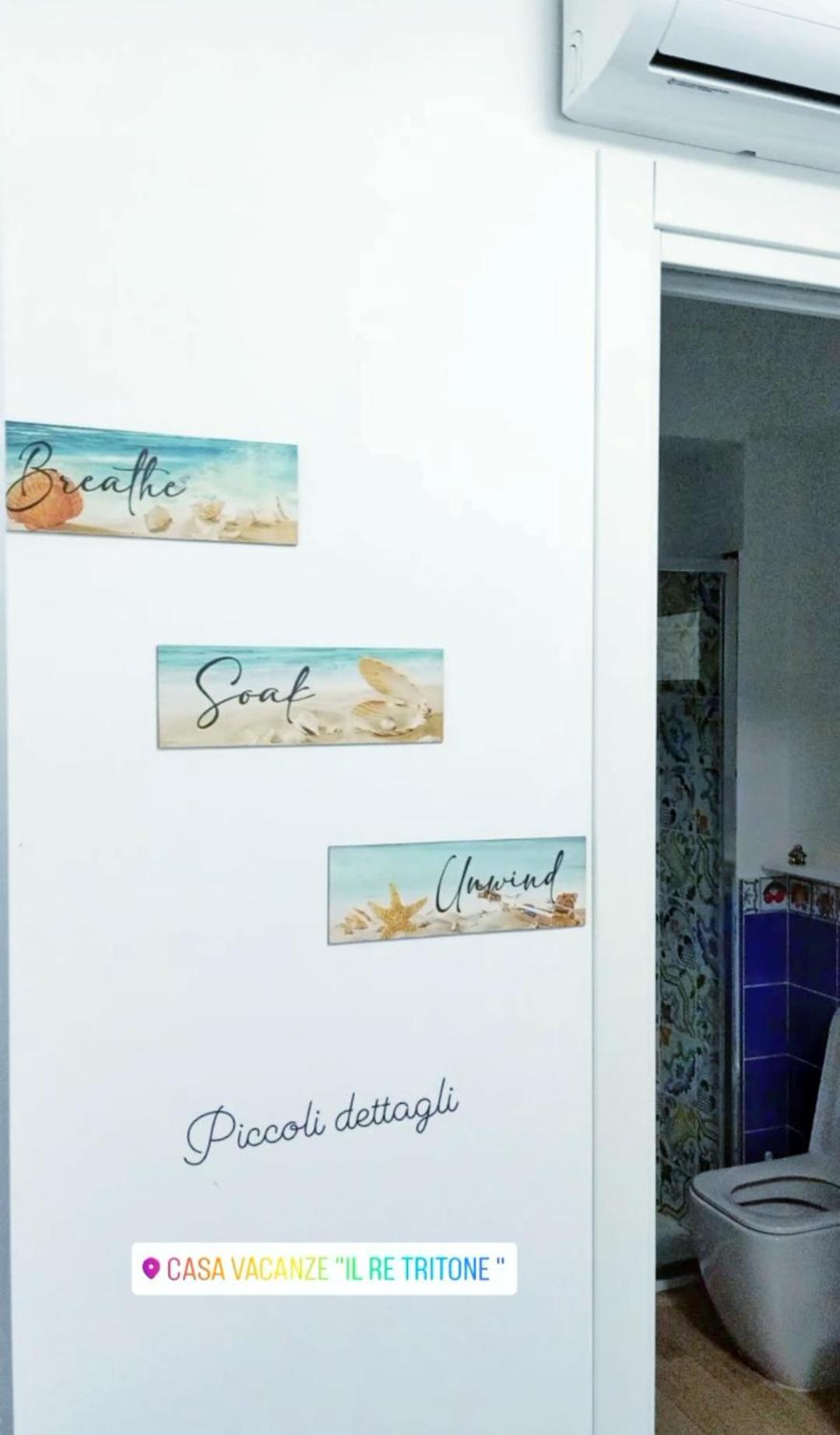 Il Re Tritone Villa Agropoli Bagian luar foto